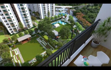 Balcony in 2 BHK Apartment at Aparna Zenon, Puppalaguda – for Sale