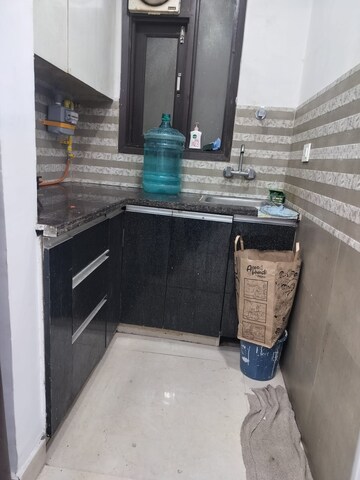 Kitchen in 1.5 BHK Builder Floor at Chattarpur – for Rent