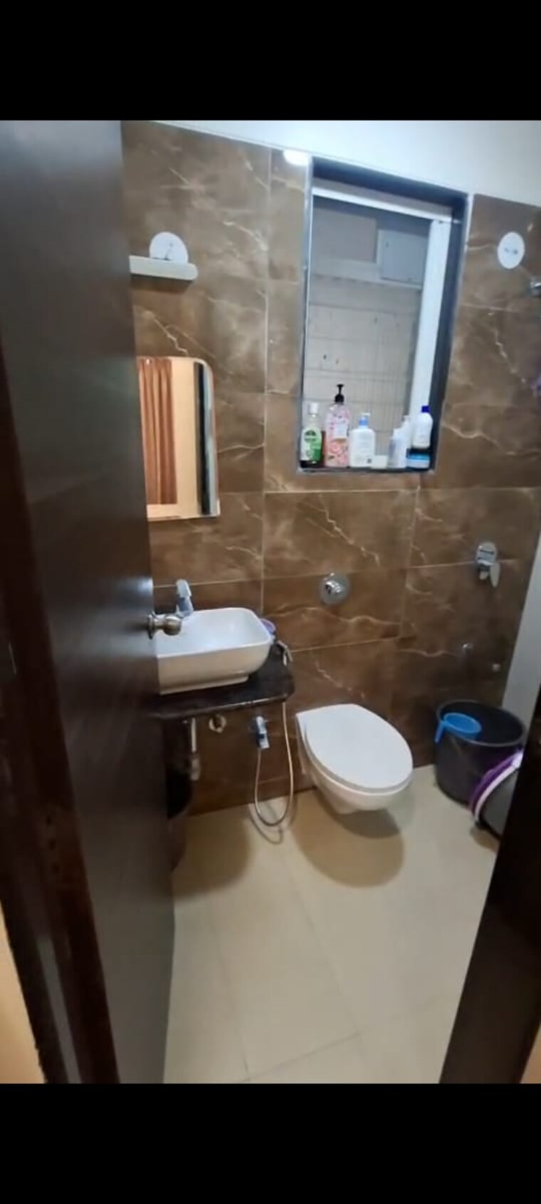Bathroom, sharda-edifice-celestial 1 Bedroom 430 Sq.Ft. Apartment In Bhandup West Mumbai 8872954