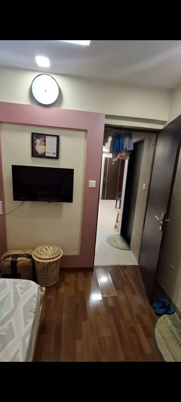 Living Room in 1 BHK Apartment at Sharda Edifice Celestial, Bhandup West – for Sale