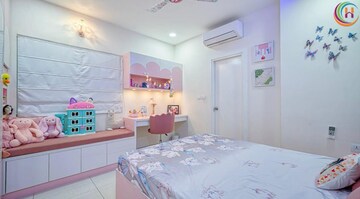 Bedroom in 4 BHK Apartment at Prestige High Fields, Gachibowli – for Rent