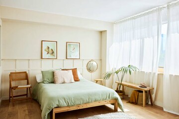 Bedroom in 2 BHK Apartment at Lodha Giardino, Kharadi – for Sale