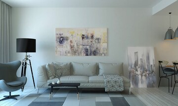 Living Room in 2 BHK Apartment at Lodha Giardino, Kharadi – for Sale