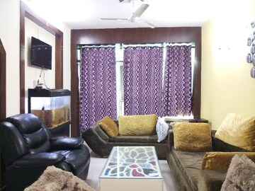 Living Room in 3 BHK Apartment at Vasundhara Sector 6 – for Rent