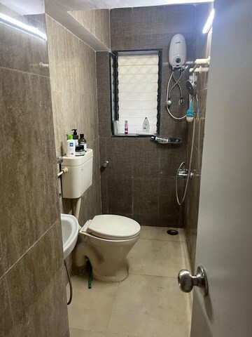 Bathroom in 2 BHK Apartment at Group Seven Rushi Heights, Goregaon East – for Sale
