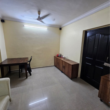 Living Room in 2 BHK Apartment at Lalani Residency, Pratha Pushp Society – for Rent