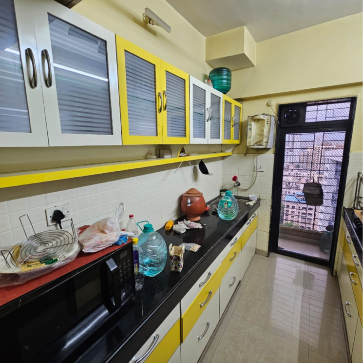 Kitchen, lalani-residency 2 Bedroom 650 Sq.Ft. Apartment In Pratha Pushp Society Thane 8873059