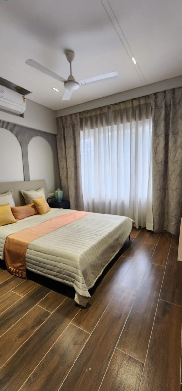 Bedroom, kumar-prithvi 3 Bedroom 1141 Sq.Ft. Apartment In Kondhwa Pune 8873073