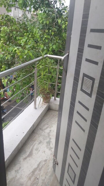 Balcony in 1.5 BHK Builder Floor at Mayur Vihar – for Rent