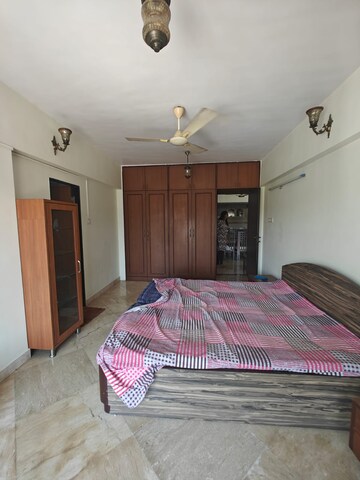 Bedroom in 2 BHK Apartment at Harbour Court, Nerul Sector 19a – for Rent