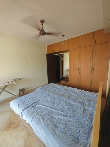 Bedroom in 2 BHK Apartment at Harbour Court, Nerul Sector 19a – for Rent