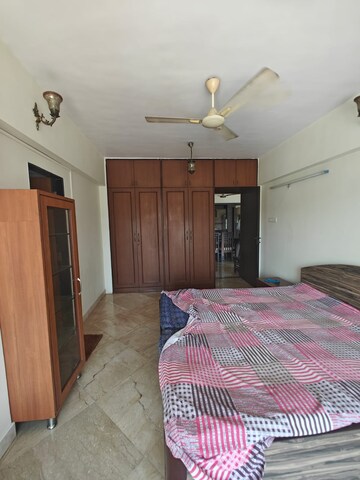 Bedroom in 2 BHK Apartment at Harbour Court, Nerul Sector 19a – for Rent