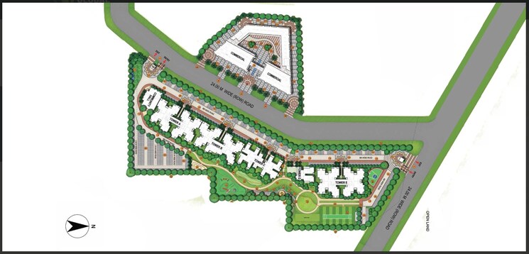 Master Plan, signature-global-golf-greens 1 Bedroom 464 Sq.Ft. Apartment In Sector 79 Gurgaon 8873168