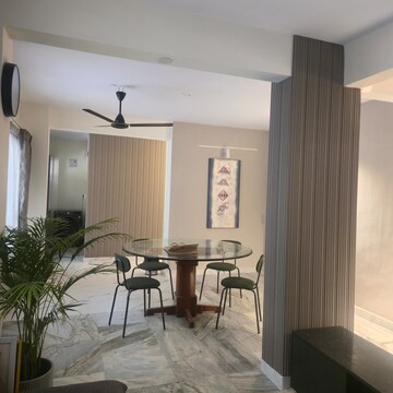 Living Room in 2 BHK Apartment at Tejesh Apartment, Seshadripuram – for Rent