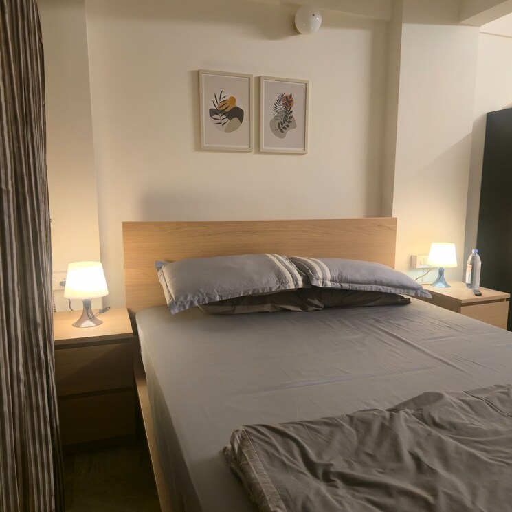 Bedroom, tejesh-apartment 2 Bedroom 1200 Sq.Ft. Apartment In Seshadripuram Bangalore 8873201