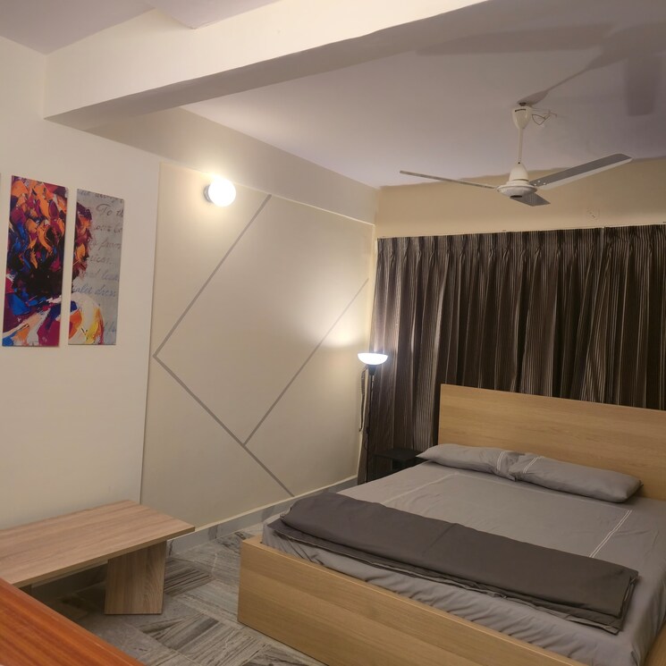 Bedroom, tejesh-apartment 2 Bedroom 1200 Sq.Ft. Apartment In Seshadripuram Bangalore 8873201