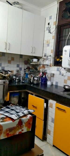 Kitchen in 3 BHK Builder Floor at Mehrauli – for Sale