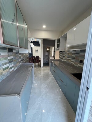 Kitchen in 2 BHK Apartment at Shivshakti Prime, Kulgaon – for Sale