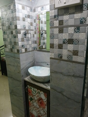Bathroom in 1 BHK Apartment at Mhada Bombay Dyeing Mill, Wadala – for Rent