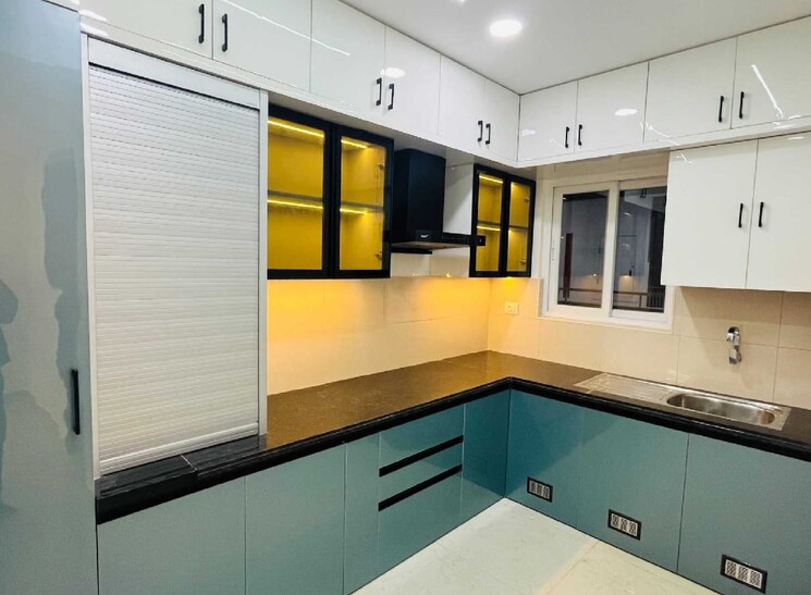 Kitchen, rajapushpa-provincia 3 Bedroom 2660 Sq.Ft. Apartment In Narsingi Hyderabad 8873298