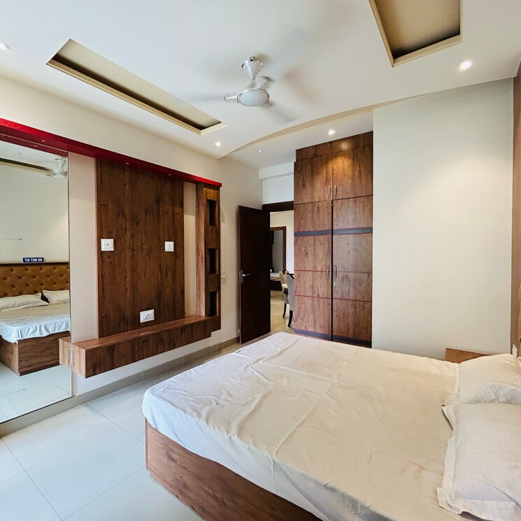 Bedroom, parker-white-lily 3 Bedroom 1815 Sq.Ft. Builder Floor In Omaxe City Sonipat 8873412