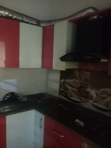 Kitchen in 2 BHK Builder Floor at Ansals Sushant City – for Rent