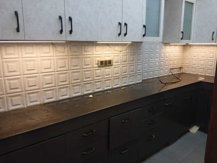 Kitchen, navbharat-apartments 3 Bedroom 1350 Sq.Ft. Apartment In Paschim Vihar Delhi 8873443