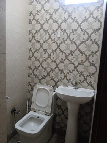 Bathroom in 3 BHK Apartment at Navbharat Apartments, Paschim Vihar – for Rent