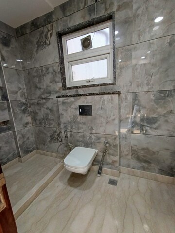 Bathroom in 3 BHK Apartment at Sahridaya Apartments, Paschim Vihar – for Rent
