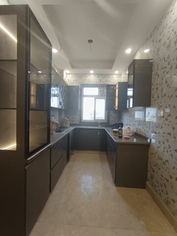 Kitchen in 3 BHK Apartment at Navbharat Apartments, Paschim Vihar – for Rent
