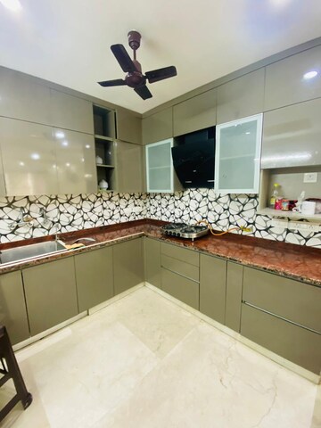 Kitchen in 3 BHK Apartment at Navbharat Apartments, Paschim Vihar – for Rent