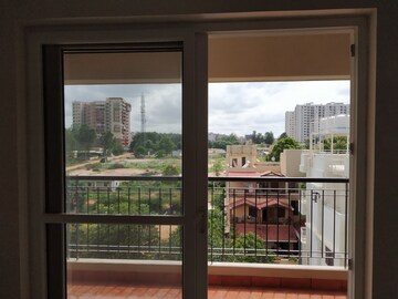 Balcony in 2 BHK Apartment at Vajram Elina, Thanisandra Main Road – for Rent