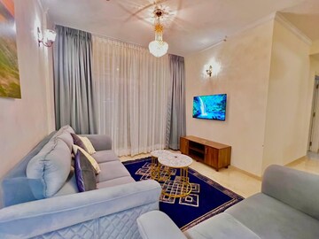 Living Room in 3 BHK Apartment at Omaxe The Palace, Sushant Golf City – for Rent