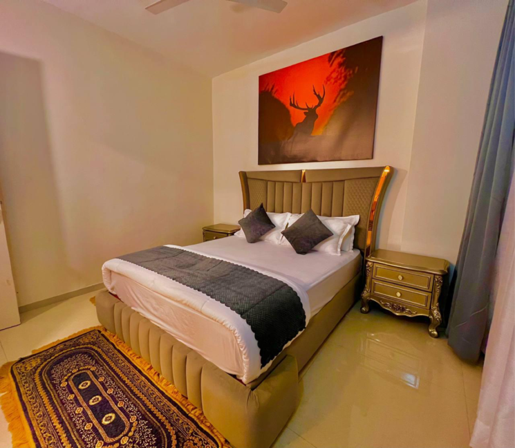 Bedroom, omaxe-the-palace 3 Bedroom 1550 Sq.Ft. Apartment In Sushant Golf City Lucknow 8873485