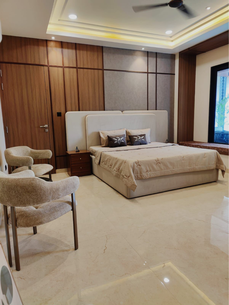 Bedroom, gomti nagar 6+ Bedroom 3200 Sq.Ft. Independent House In Gomti Nagar Lucknow 8873494