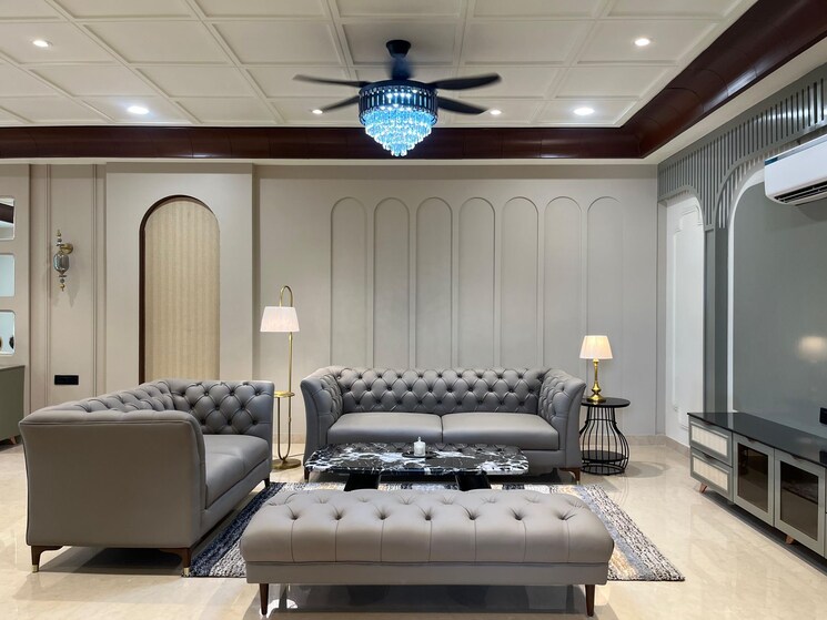 Living Room, gomti nagar 6+ Bedroom 3200 Sq.Ft. Independent House In Gomti Nagar Lucknow 8873494