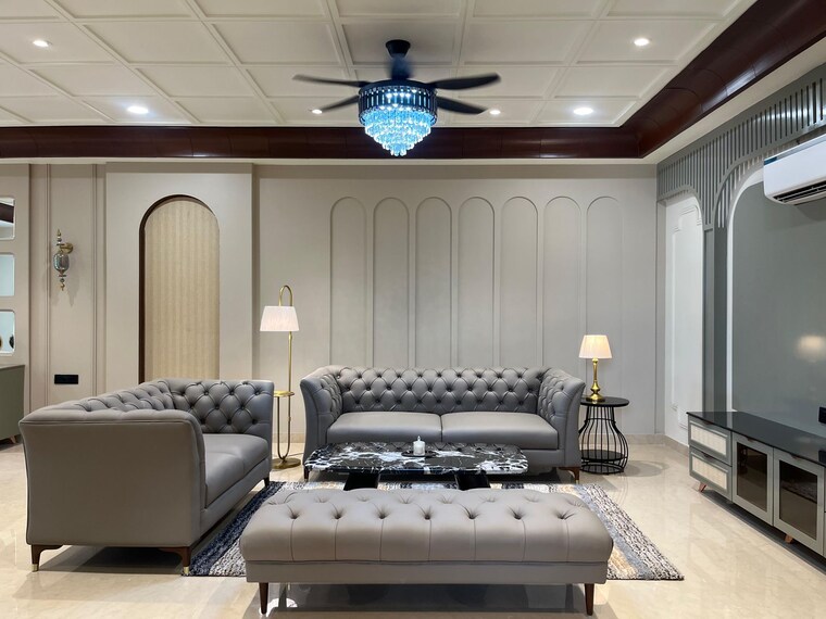 Living Room, gomti nagar 6+ Bedroom 3200 Sq.Ft. Independent House In Gomti Nagar Lucknow 8873494