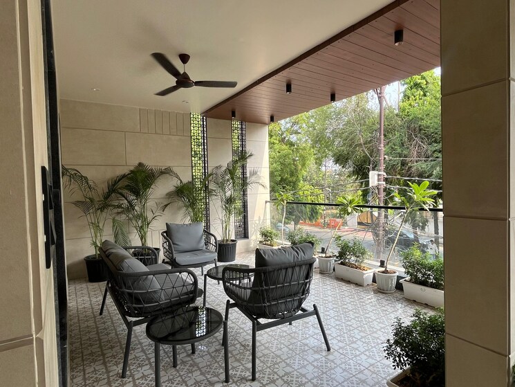 Balcony, gomti nagar 6+ Bedroom 3200 Sq.Ft. Independent House In Gomti Nagar Lucknow 8873494