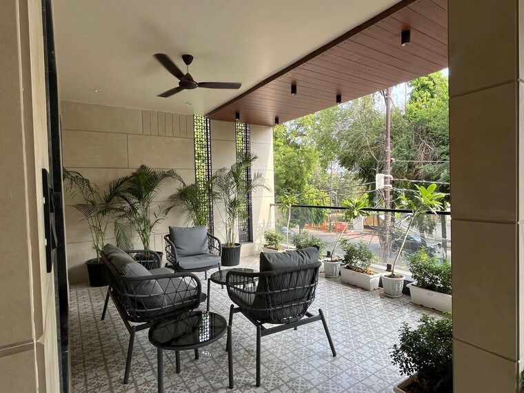 Balcony, gomti nagar 6+ Bedroom 3200 Sq.Ft. Independent House In Gomti Nagar Lucknow 8873494