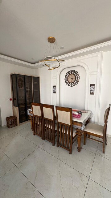 Living Room in 3.5 BHK Apartment at Rishita Manhattan, Sarsawan – for Rent