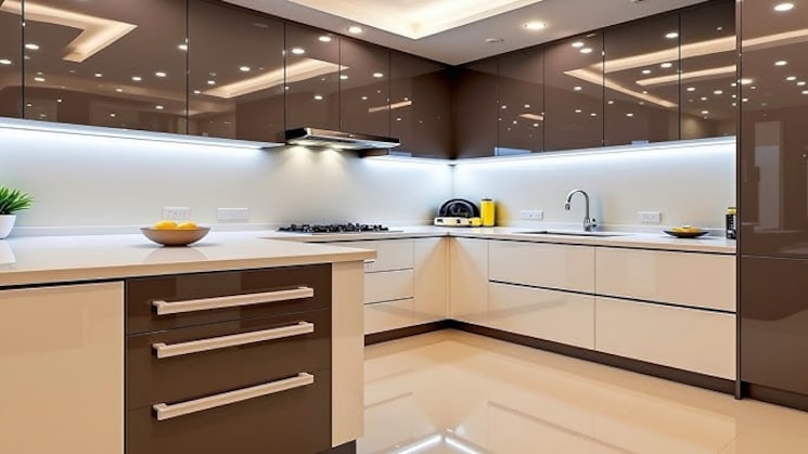 Kitchen, chanakyapuri 4 Bedroom 750 Sq.Yd. Builder Floor In Chanakyapuri Delhi 8873514