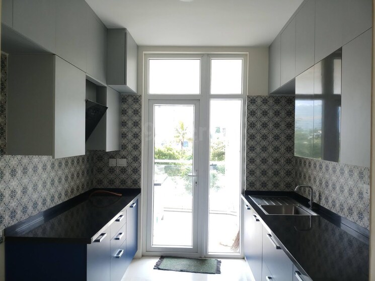 Kitchen, mantri-lithos 3 Bedroom 1740 Sq.Ft. Apartment In Thanisandra Bangalore 8873525