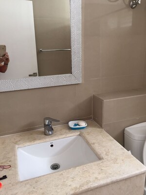 Bathroom in 3.5 BHK Apartment at Emaar The Palm Drive-Palm Studios, Sector 66 – for Sale