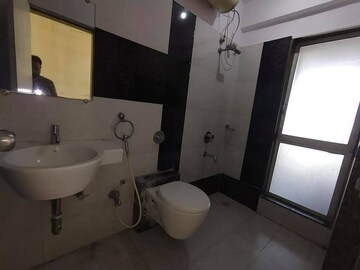 Bathroom in 3 BHK Apartment at Gundecha Altura, Kanjurmarg West – for Rent