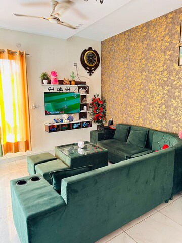 Living Room in 2 BHK Builder Floor at Dhakoli – for Sale