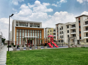 2 BHK Apartment – Exterior View View at Veeshal City 15, Shahjahanpur - for Rent
