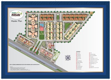 Master Plan in 2 BHK Apartment at Veeshal City 15, Shahjahanpur – for Rent