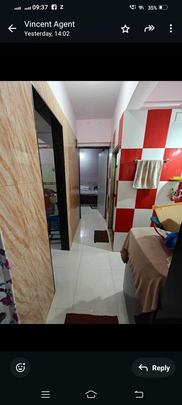 Bathroom in 1 BHK Apartment at Raj Residency Kasarvadavali, Kasarvadavali – for Rent