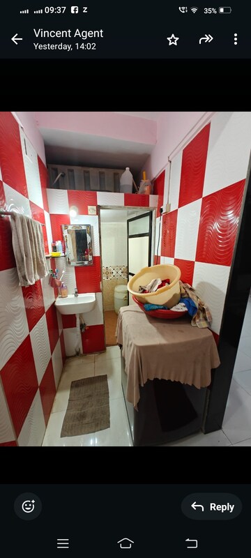 Bedroom in 1 BHK Apartment at Raj Residency Kasarvadavali, Kasarvadavali – for Rent