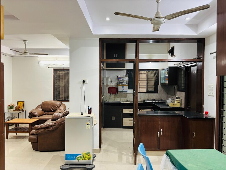 Kitchen, madhapur 2 Bedroom 1200 Sq.Ft. Builder Floor In Madhapur Hyderabad 8873576